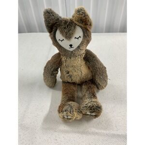 Slumberkins Woodland Fox Kin Plush Lovey Gradient Brown Soft Stuffed Animal